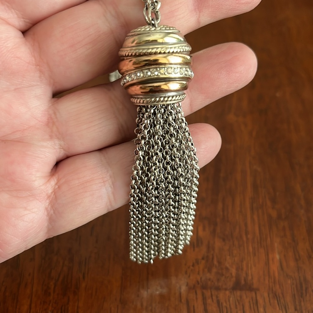 Brighton Neptunes Rings tassel necklace - Picture 2 of 4